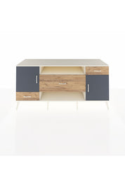 Kronos Konsol 4 Raflı 3 Çekmeceli 2 Kapaklı 176x59x83 - S610M022V09C