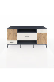 Kronos Konsol 4 Raflı 3 Çekmeceli 2 Kapaklı 176x59x83 - S610M022V10C