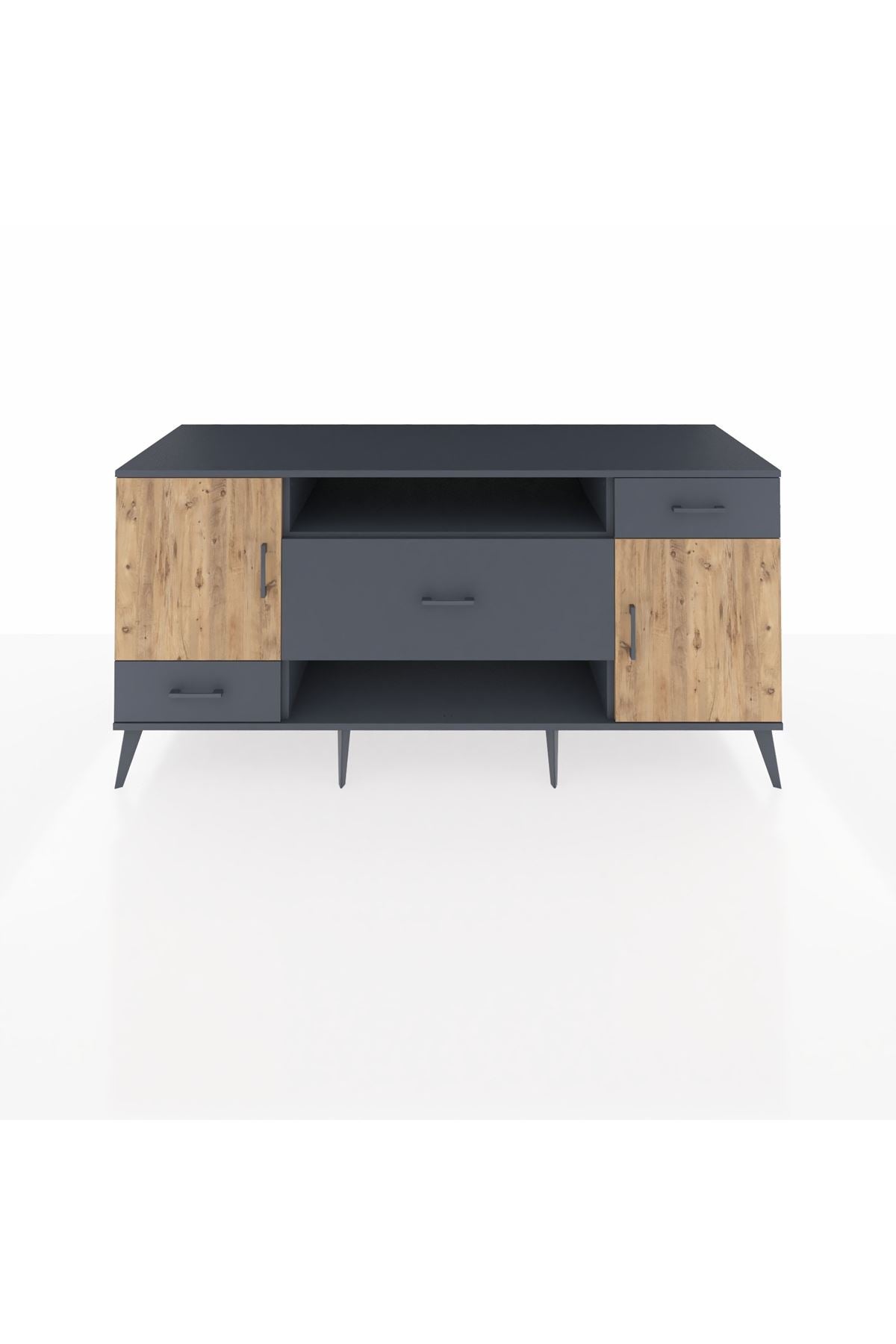 Kronos Konsol 4 Raflı 3 Çekmeceli 2 Kapaklı 176x59x83 - S610M022V11C