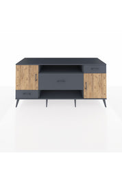 Kronos Konsol 4 Raflı 3 Çekmeceli 2 Kapaklı 176x59x83 - S610M022V11C
