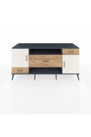 Kronos Konsol 4 Raflı 3 Çekmeceli 2 Kapaklı 176x59x83 - S610M022V15C
