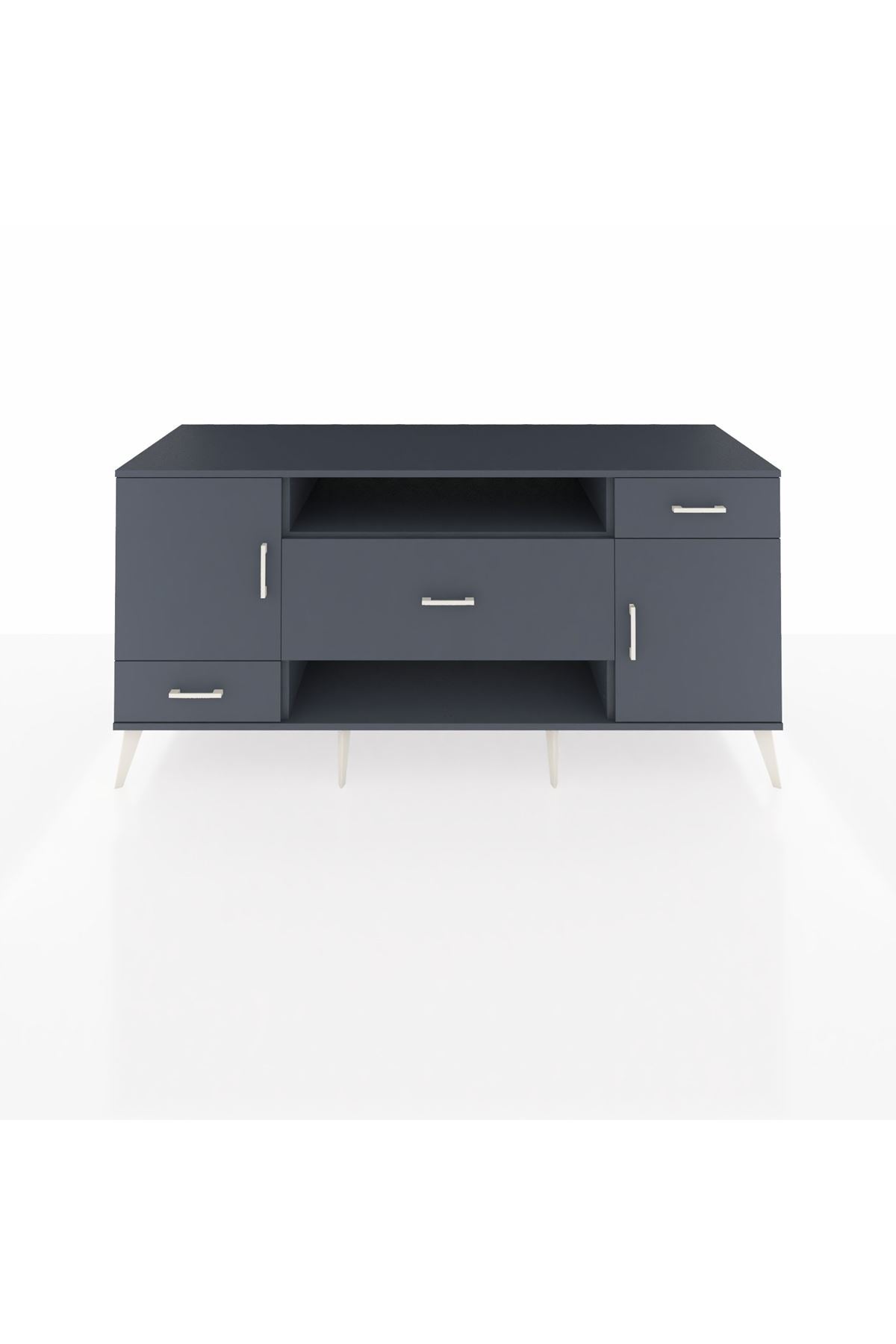 Kronos Konsol 4 Raflı 3 Çekmeceli 2 Kapaklı 176x59x83 - S610M022V17C