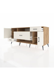 Kronos Konsol 4 Raflı 3 Çekmeceli 2 Kapaklı 176x59x83 - S610M022V22C