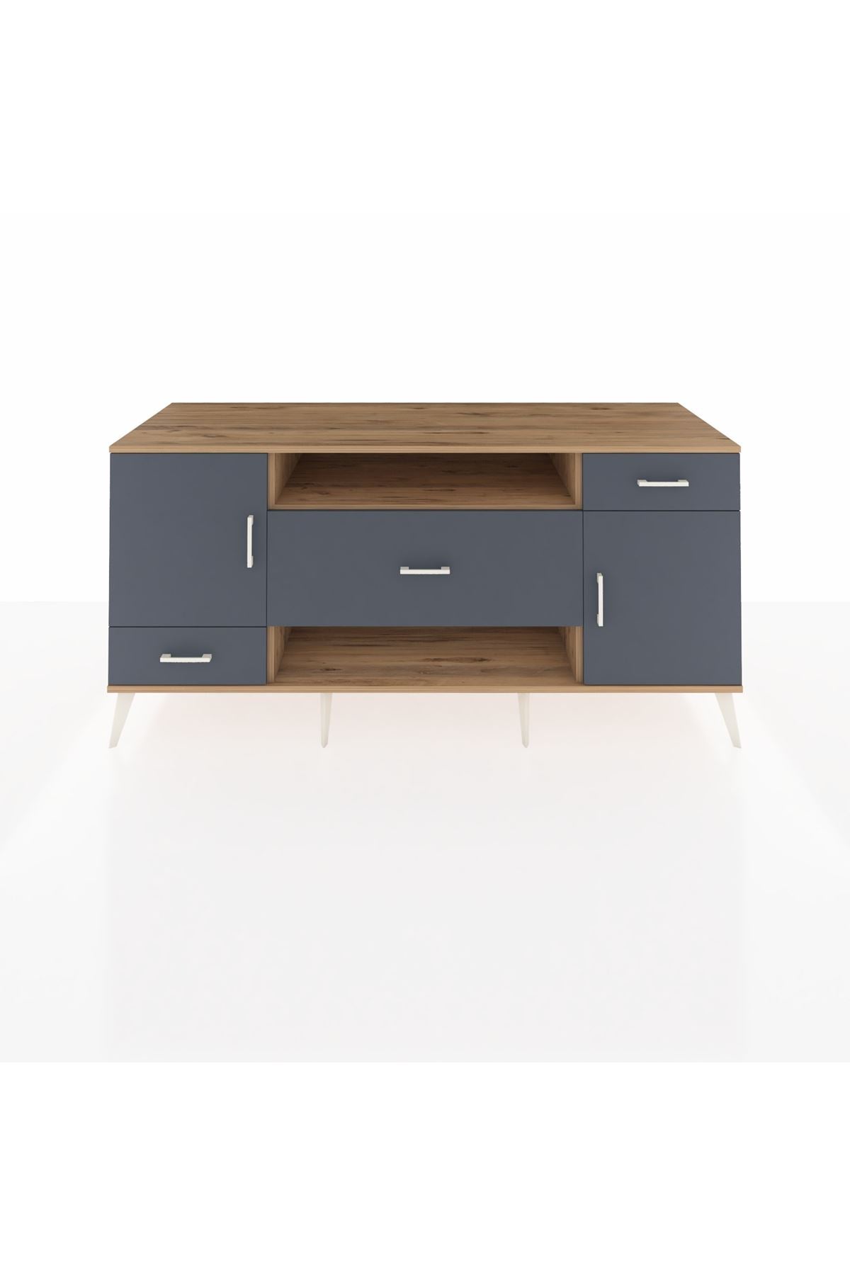 Kronos Konsol 4 Raflı 3 Çekmeceli 2 Kapaklı 176x59x83 - S610M022V26C