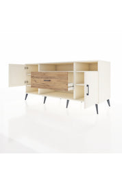 Kronos Konsol 5 Raflı Tek Çekmeceli 2 Kapaklı 176x59x83 - S610M023V06C
