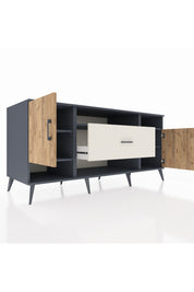 Kronos Konsol 5 Raflı Tek Çekmeceli 2 Kapaklı 176x59x83 - S610M023V10C