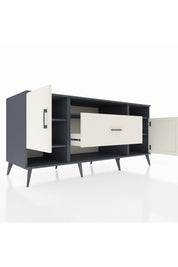 Kronos Konsol 5 Raflı Tek Çekmeceli 2 Kapaklı 176x59x83 - S610M023V13C