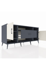 Kronos Konsol 5 Raflı Tek Çekmeceli 2 Kapaklı 176x59x83 - S610M023V14C