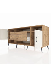 Kronos Konsol 5 Raflı Tek Çekmeceli 2 Kapaklı 176x59x83 - S610M023V24C