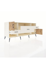 Kronos Konsol 3 Raflı 3 Çekmeceli 2 Kapaklı 176x59x83 - S610M024V01C