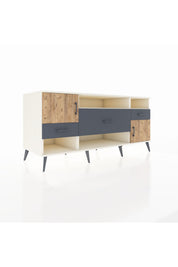 Kronos Konsol 3 Raflı 3 Çekmeceli 2 Kapaklı 176x59x83 - S610M024V02C