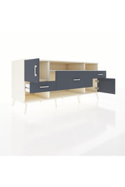 Kronos Konsol 3 Raflı 3 Çekmeceli 2 Kapaklı 176x59x83 - S610M024V08C