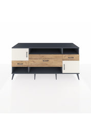 Kronos Konsol 3 Raflı 3 Çekmeceli 2 Kapaklı 176x59x83 - S610M024V15C