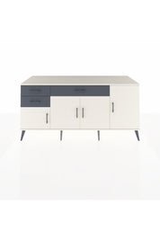 Kronos Konsol 3 Raflı 3 Çekmeceli 4 Kapaklı 176x59x83 - S610M025V05C