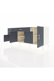Kronos Konsol 3 Raflı 3 Çekmeceli 4 Kapaklı 176x59x83 - S610M025V08C