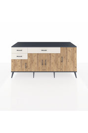 Kronos Konsol 3 Raflı 3 Çekmeceli 4 Kapaklı 176x59x83 - S610M025V10C