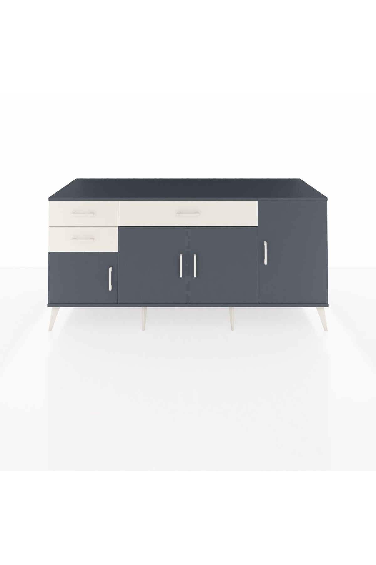 Kronos Konsol 3 Raflı 3 Çekmeceli 4 Kapaklı 176x59x83 - S610M025V16C