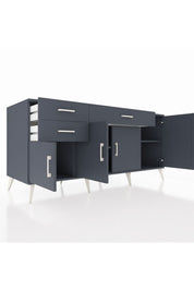 Kronos Konsol 3 Raflı 3 Çekmeceli 4 Kapaklı 176x59x83 - S610M025V17C