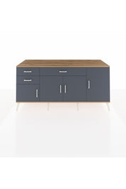 Kronos Konsol 3 Raflı 3 Çekmeceli 4 Kapaklı 176x59x83 - S610M025V26C