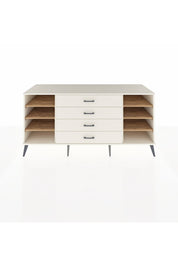 Kronos Konsol 6 Raflı 4 Çekmeceli 176x59x83 - S610M027V01C