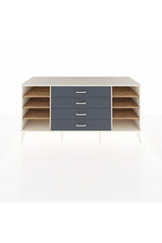 Kronos Konsol 6 Raflı 4 Çekmeceli 176x59x83 - S610M027V02C