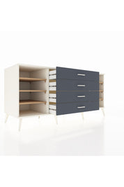 Kronos Konsol 6 Raflı 4 Çekmeceli 176x59x83 - S610M027V02C