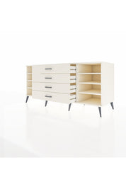 Kronos Konsol 6 Raflı 4 Çekmeceli 176x59x83 - S610M027V04C
