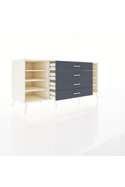 Kronos Konsol 6 Raflı 4 Çekmeceli 176x59x83 - S610M027V05C