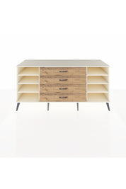 Kronos Konsol 6 Raflı 4 Çekmeceli 176x59x83 - S610M027V06C