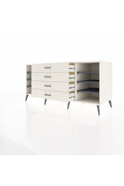 Kronos Konsol 6 Raflı 4 Çekmeceli 176x59x83 - S610M027V07C
