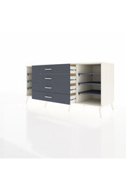 Kronos Konsol 6 Raflı 4 Çekmeceli 176x59x83 - S610M027V08C
