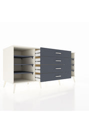 Kronos Konsol 6 Raflı 4 Çekmeceli 176x59x83 - S610M027V08C