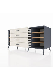 Kronos Konsol 6 Raflı 4 Çekmeceli 176x59x83 - S610M027V10C