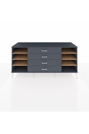 Kronos Konsol 6 Raflı 4 Çekmeceli 176x59x83 - S610M027V11C