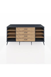 Kronos Konsol 6 Raflı 4 Çekmeceli 176x59x83 - S610M027V12C