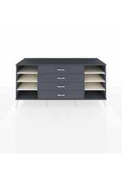 Kronos Konsol 6 Raflı 4 Çekmeceli 176x59x83 - S610M027V14C