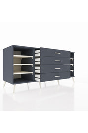 Kronos Konsol 6 Raflı 4 Çekmeceli 176x59x83 - S610M027V14C