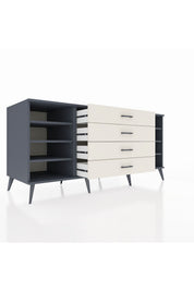 Kronos Konsol 6 Raflı 4 Çekmeceli 176x59x83 - S610M027V16C
