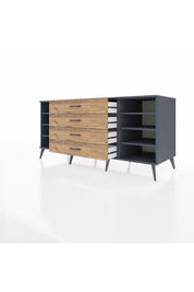 Kronos Konsol 6 Raflı 4 Çekmeceli 176x59x83 - S610M027V18C
