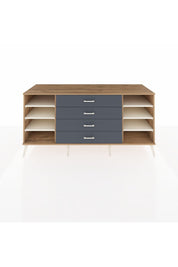 Kronos Konsol 6 Raflı 4 Çekmeceli 176x59x83 - S610M027V23C
