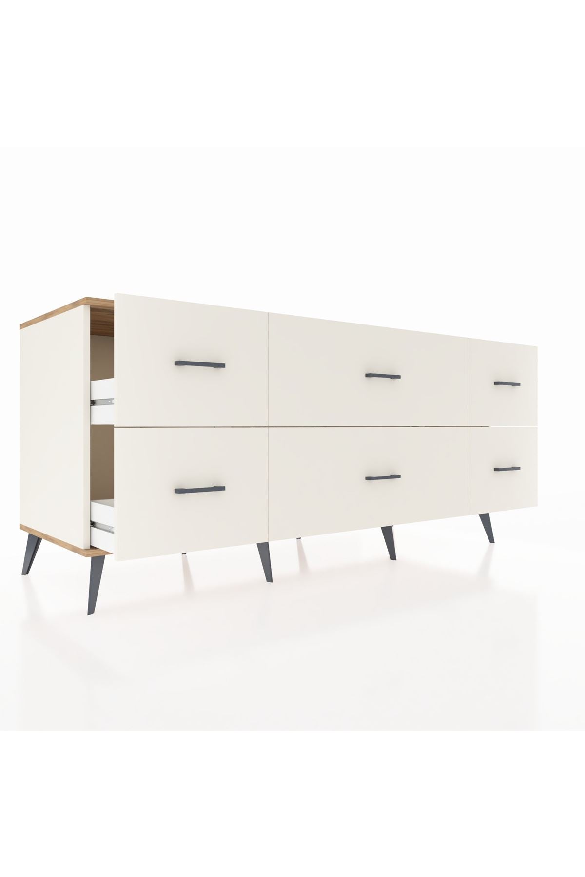 Kronos Konsol 6 Çekmeceli 176x59x83 - S610M028V01C