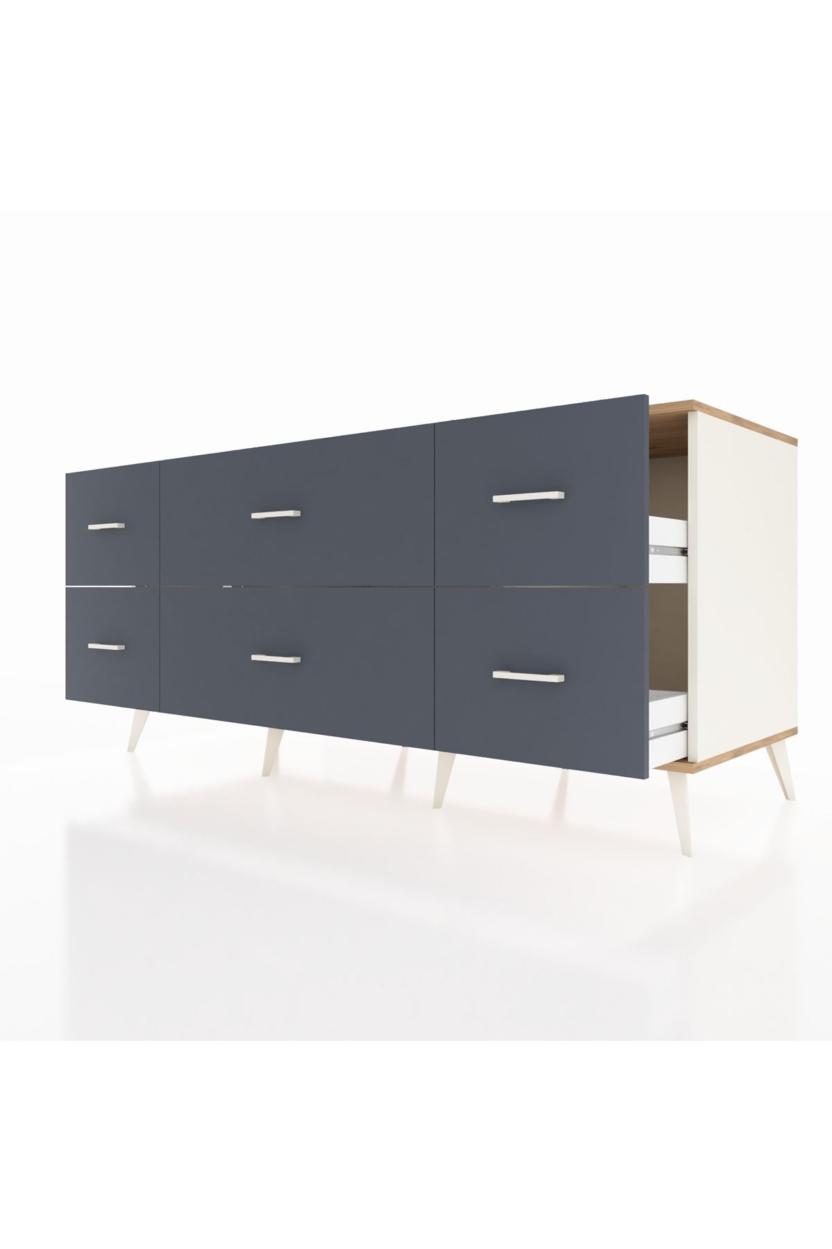 Kronos Konsol 6 Çekmeceli 176x59x83 - S610M028V08C