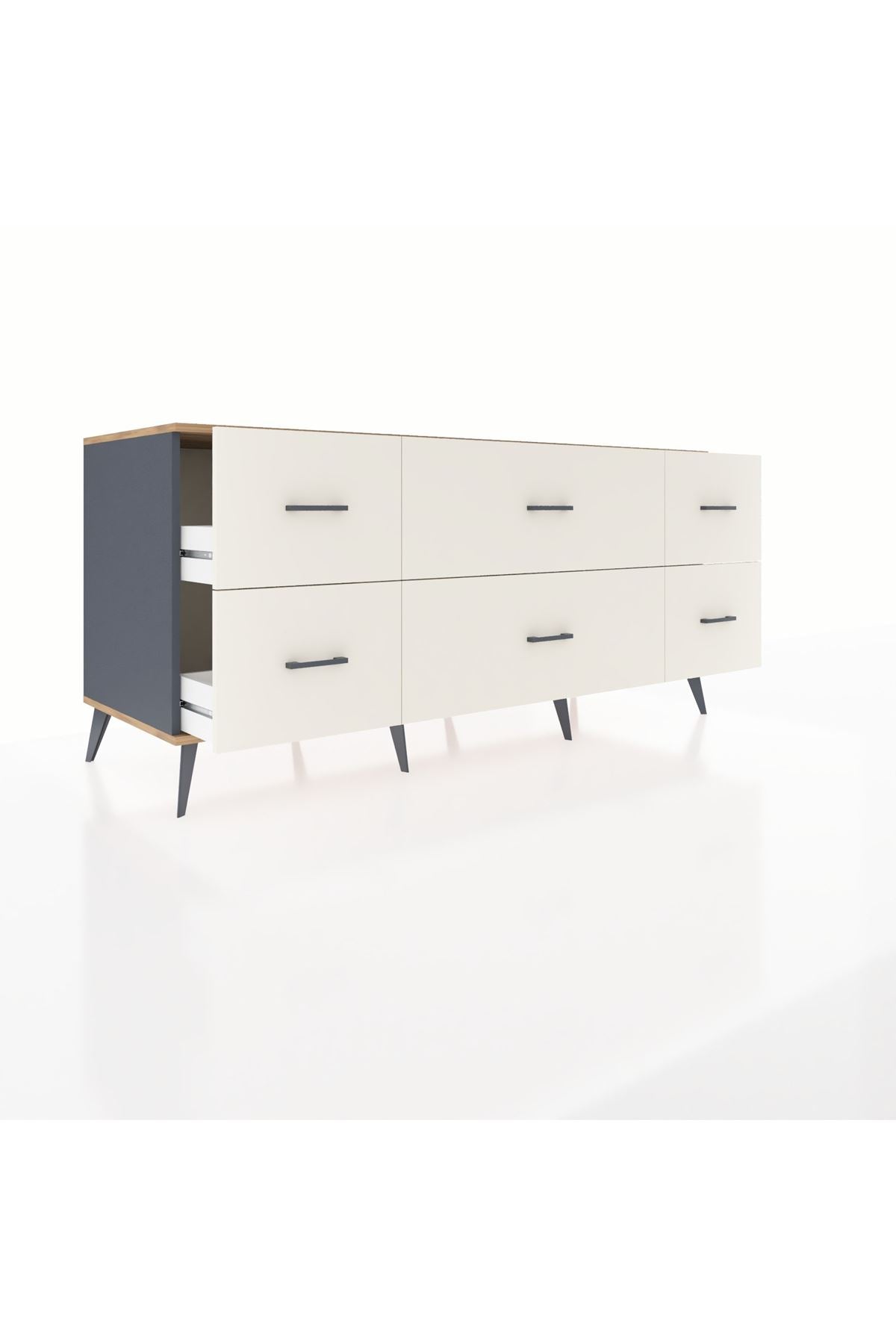 Kronos Konsol 6 Çekmeceli 176x59x83 - S610M028V10C