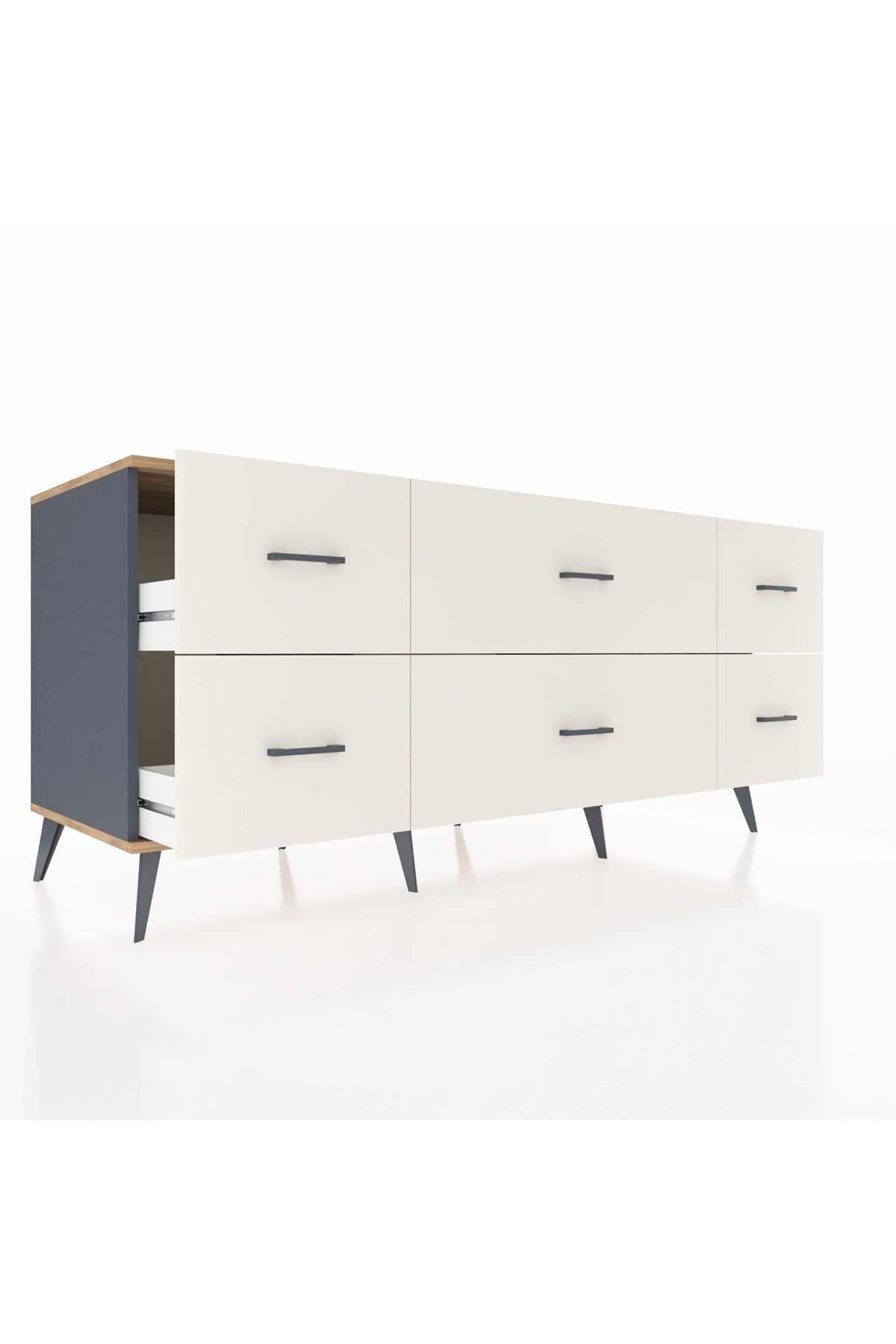 Kronos Konsol 6 Çekmeceli 176x59x83 - S610M028V10C
