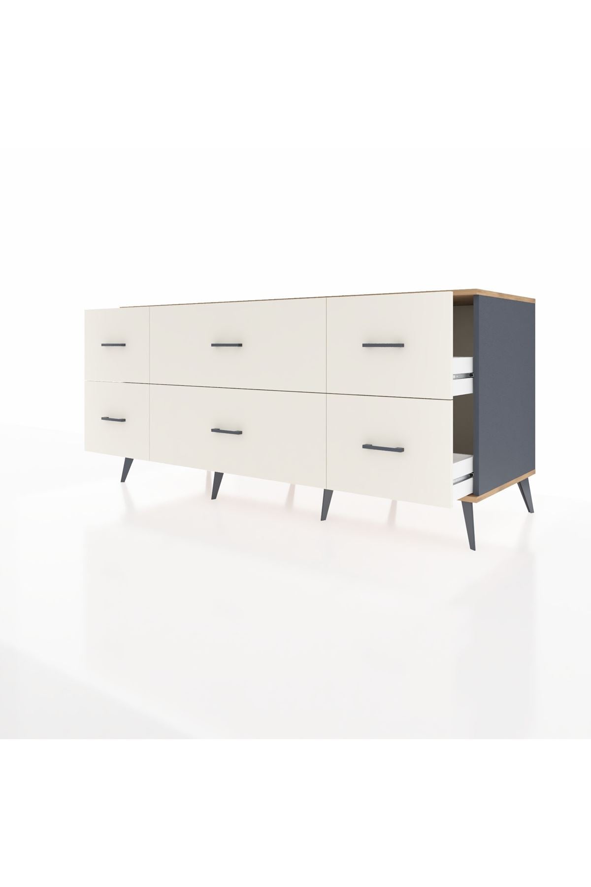 Kronos Konsol 6 Çekmeceli 176x59x83 - S610M028V13C