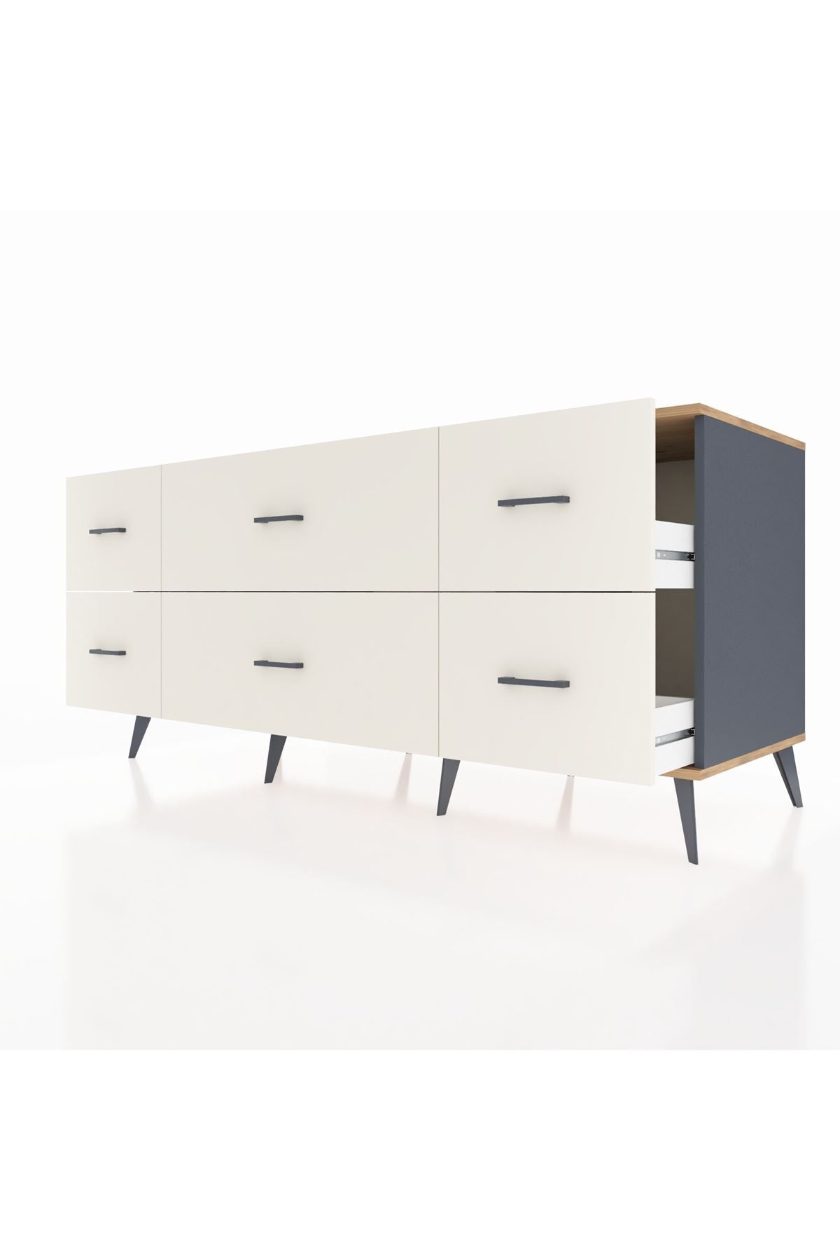 Kronos Konsol 6 Çekmeceli 176x59x83 - S610M028V16C