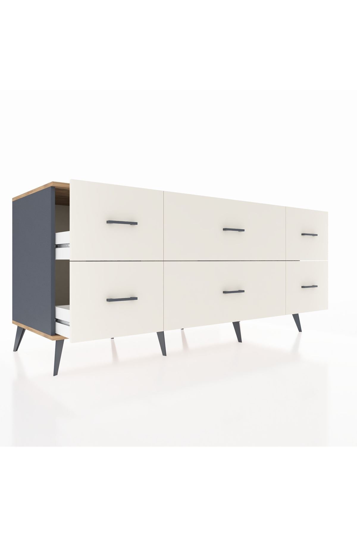 Kronos Konsol 6 Çekmeceli 176x59x83 - S610M028V16C
