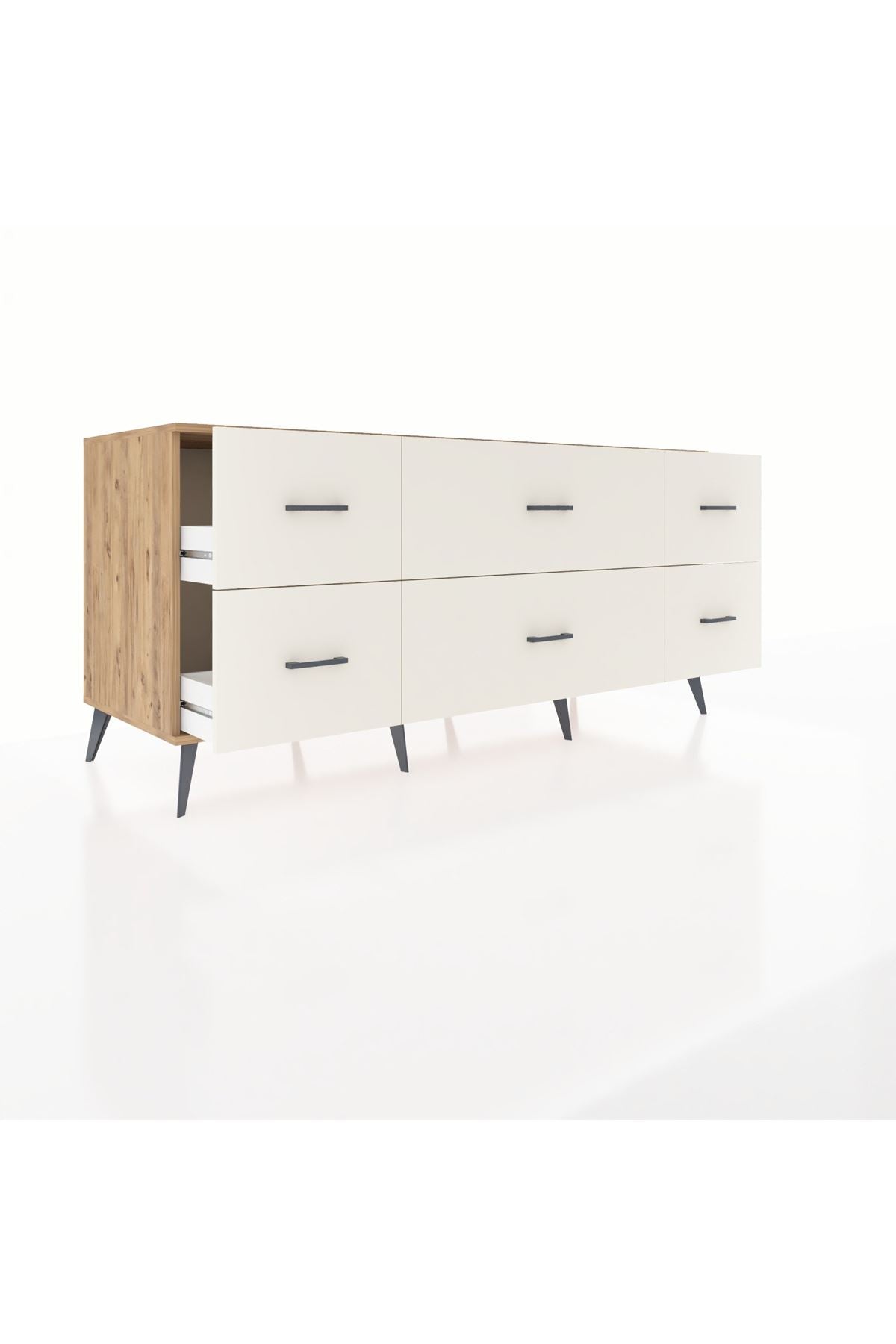 Kronos Konsol 6 Çekmeceli 176x59x83 - S610M028V19C