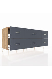 Kronos Konsol 6 Çekmeceli 176x59x83 - S610M028V20C