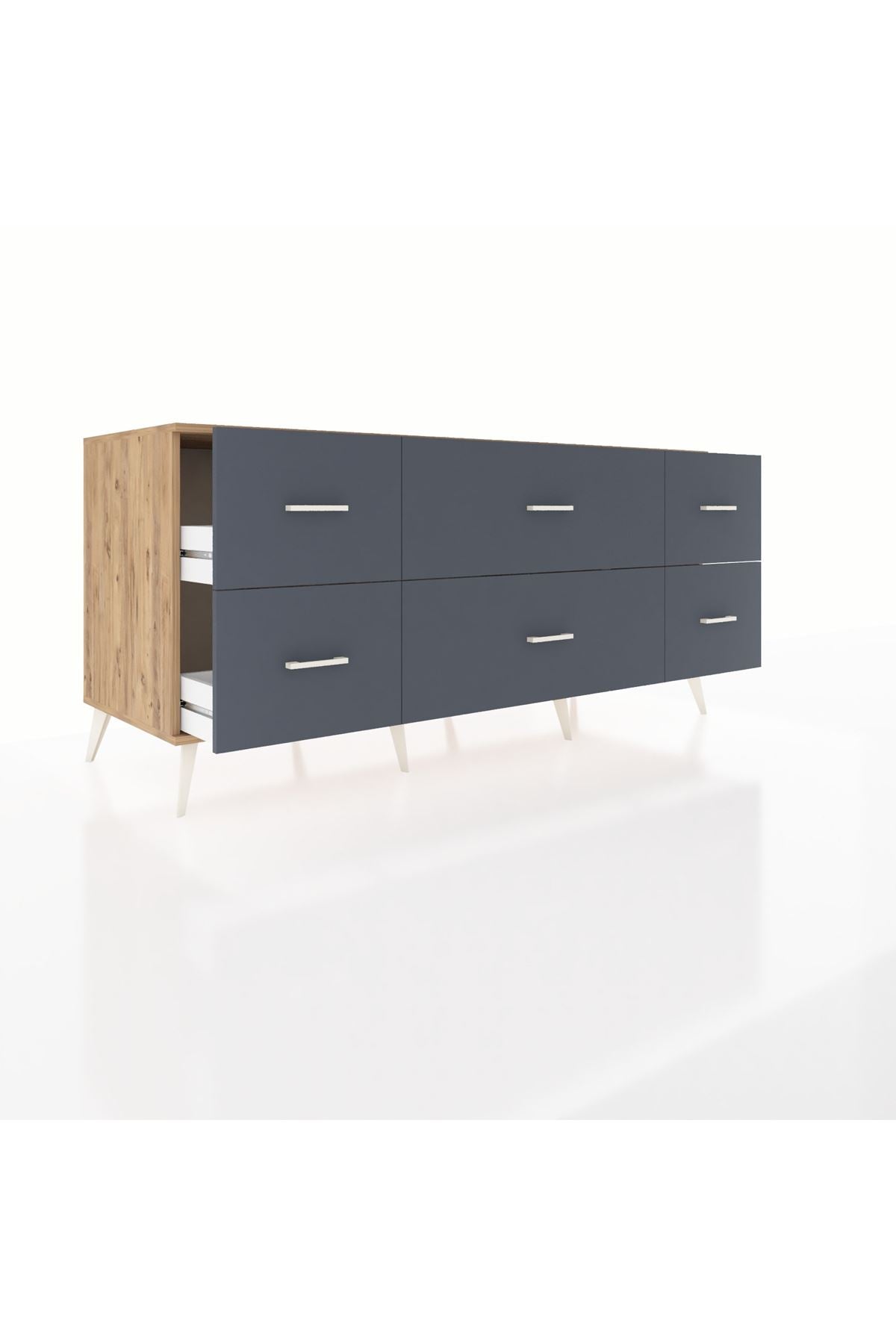 Kronos Konsol 6 Çekmeceli 176x59x83 - S610M028V23C